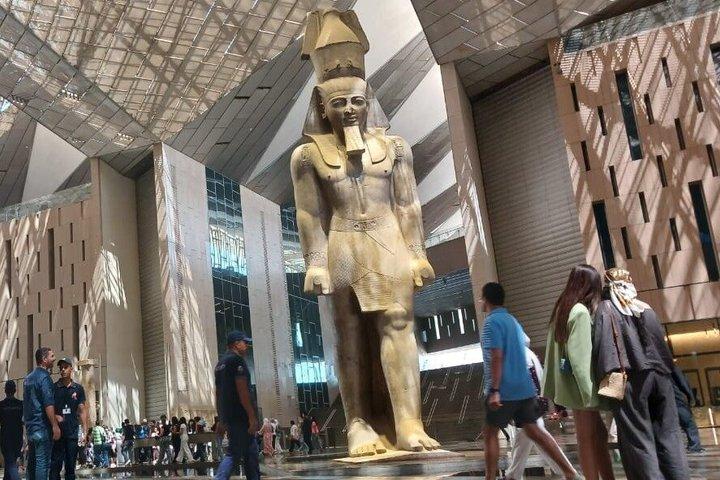 Private Giza Pyramids & Grand Egyptian Museum – Tickets Included