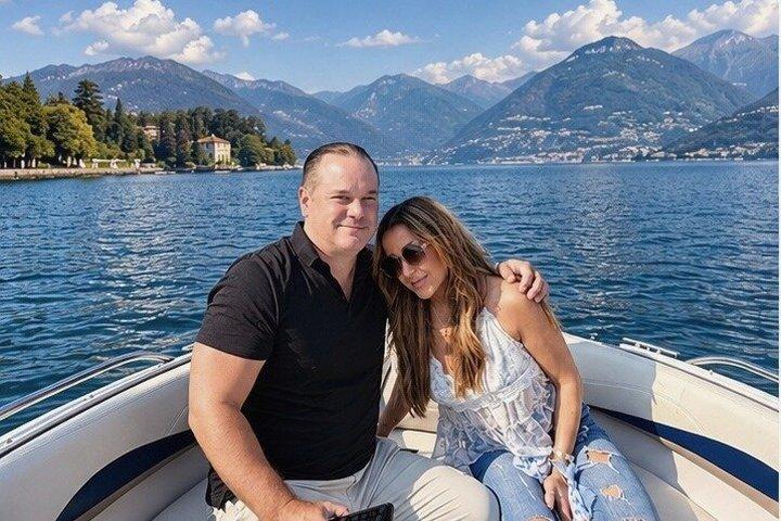 コモ湖ボートツアー。 コモ湖でイタリア語の夢を生きる