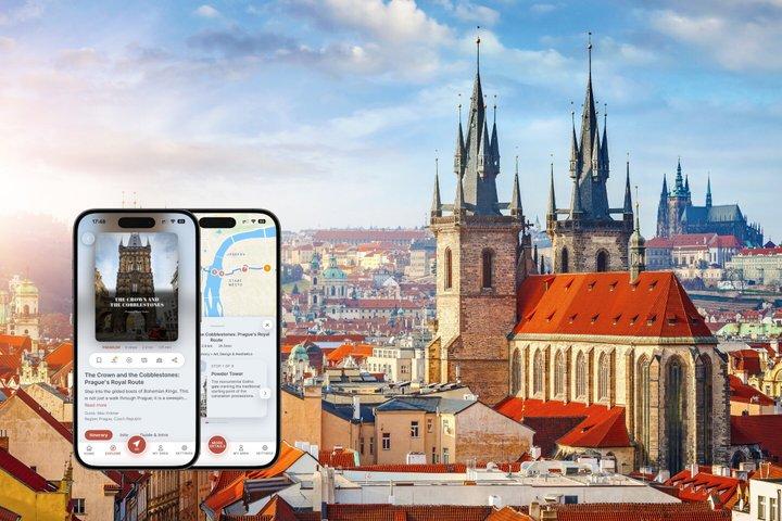 Tour guidato autonomo "Corona e Ciottoli" a Praga