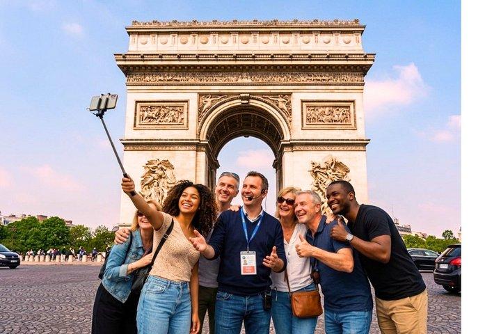 3-in-1 Paris Tour; Notre-Dame, Seine Cruise and Arc de Triomphe