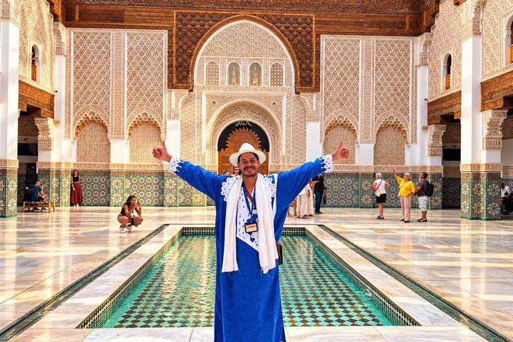 Marrakech : Bahia Palace, Madrassa Ben Youssef & Souks Tour
