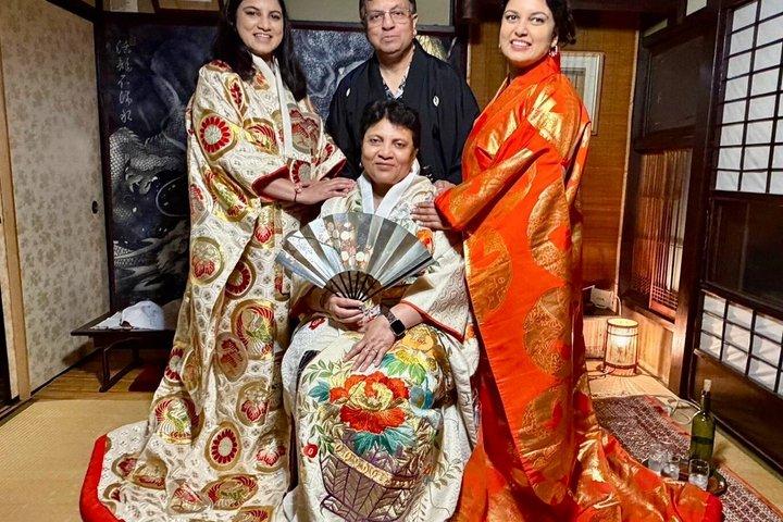 Gion 160 ans. Visite du bâtiment avec Matcha & kimono