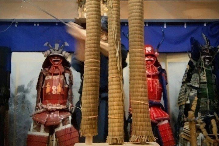 武士道で試し斬り 侍刀本斬り