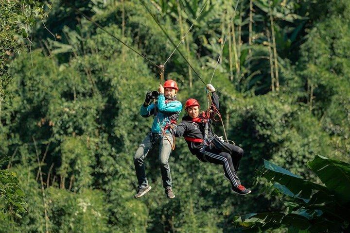 チェンマイ スカイホーク ジップライン&ATVアドベンチャー