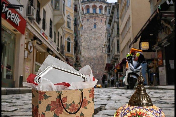イスタンブール モザイクランプ工房 眺め付き、お菓子付き、サプライズギフト付き