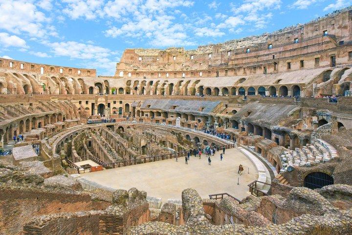 Rome: Colosseum, Forum & Palatine with Arena Access + Audio Guide