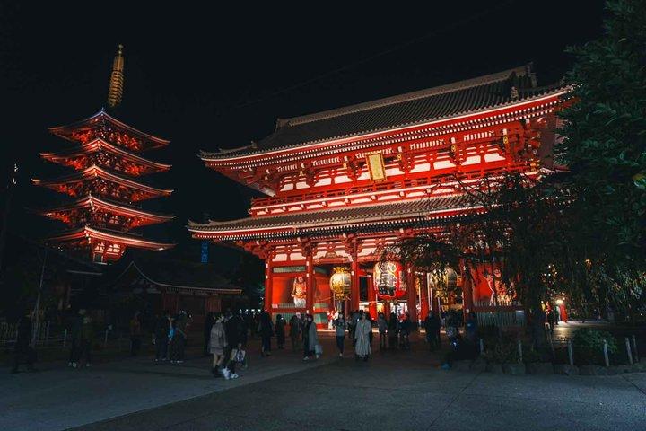 プライベート東京ナイトツアー 浅草寺 スカイツリー お台場 渋谷