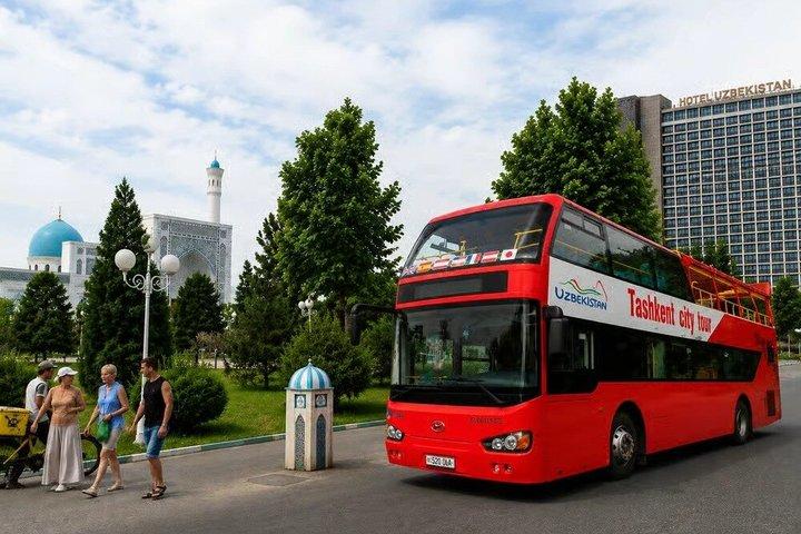 Hop On Hop Off Double Decker Tashkent City Bus Tour