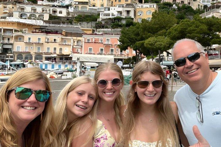Visita guiada privada a Pompéia e Positano saindo de Roma