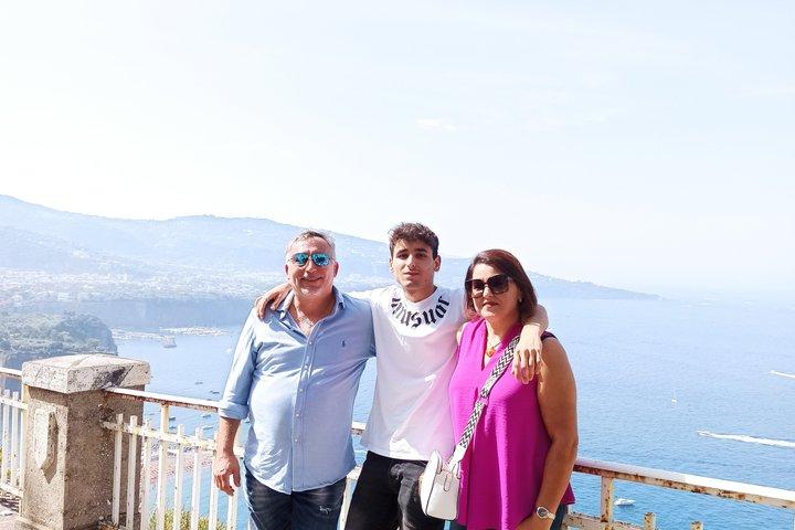 Visita guiada privada a Pompéia e Positano saindo de Roma