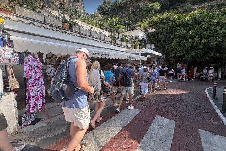 Visita guiada privada a Pompéia e Positano saindo de Roma
