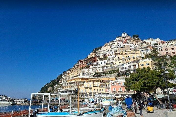 Visita guiada privada a Pompéia e Positano saindo de Roma