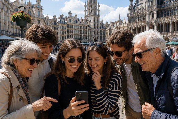 Brussels: Escape Game in City as a Magic Team