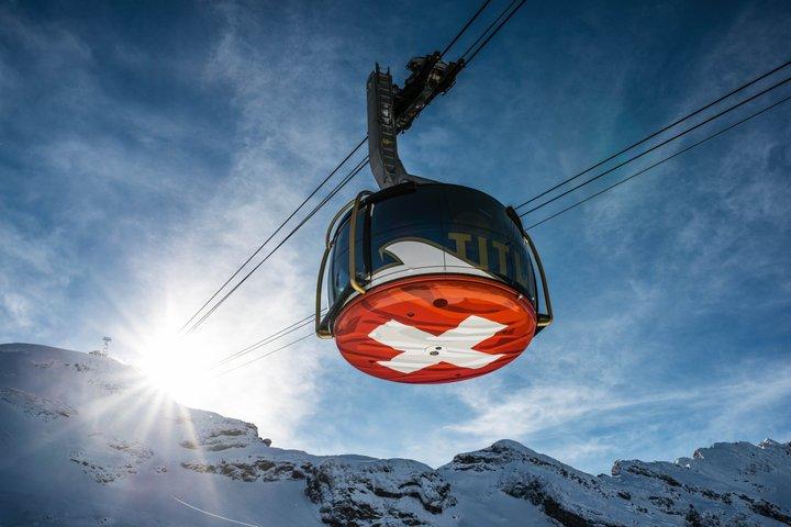 Zurich: Lucerne & Mount Titlis with Rotair Cable Car & Ice Flyer