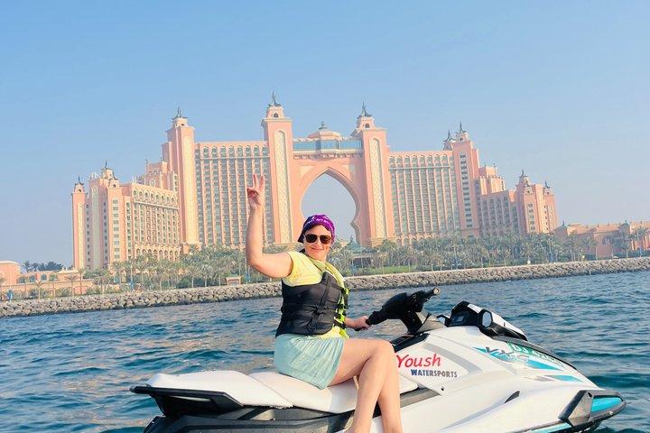 Jetski Dubai: 60 minuti Burj Al Arab e Atlantis the Palm