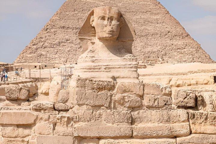 VIP Cairo From Sharm By Flight Visit Pyramids And The GEM Museum