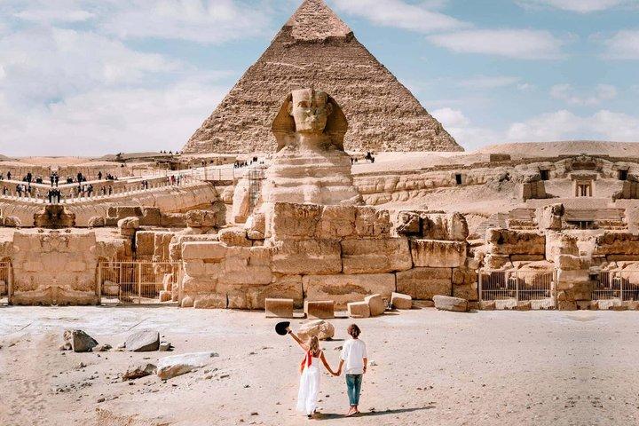 VIP Cairo From Sharm By Flight Visit Pyramids And The GEM Museum