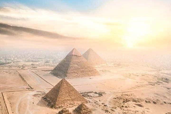 VIP Cairo From Sharm By Flight Visit Pyramids And The GEM Museum