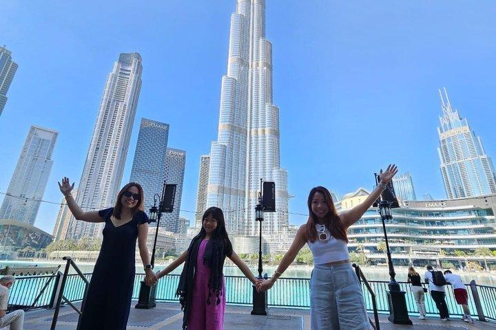 ブルジュ・ハリファの景色付きプライベートカスタムドバイ市内ツアー