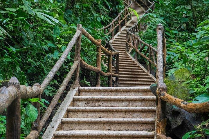 La Fortuna Waterfall, Volcano Hike, Safari Float Combo Tour