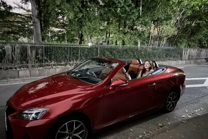 [発売価格]東京ナイトフォトツアー：レクサスオープンカー