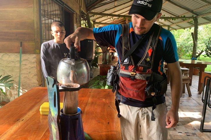 La Fortuna Waterfall, Volcano Hike, Safari Float Combo Tour