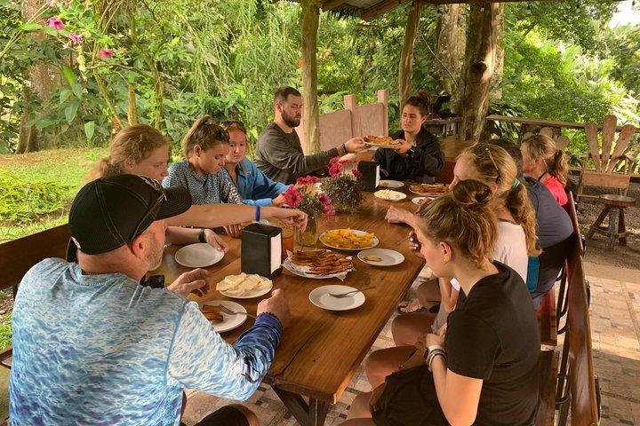 La Fortuna Waterfall, Volcano Hike, Safari Float Combo Tour