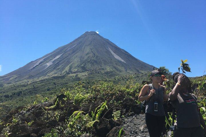 La Fortuna Waterfall, Volcano Hike, Safari Float Combo Tour