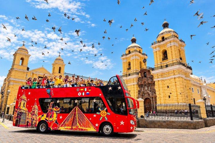 Lima City: Half-Day Panoramic Bus Tour with Historic Center Visit