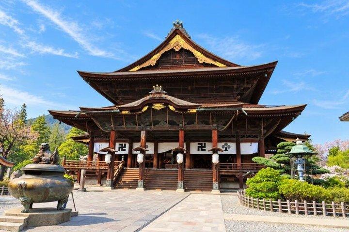 東京から：スノーモンキー＆善光寺へのプライベート日帰り旅行