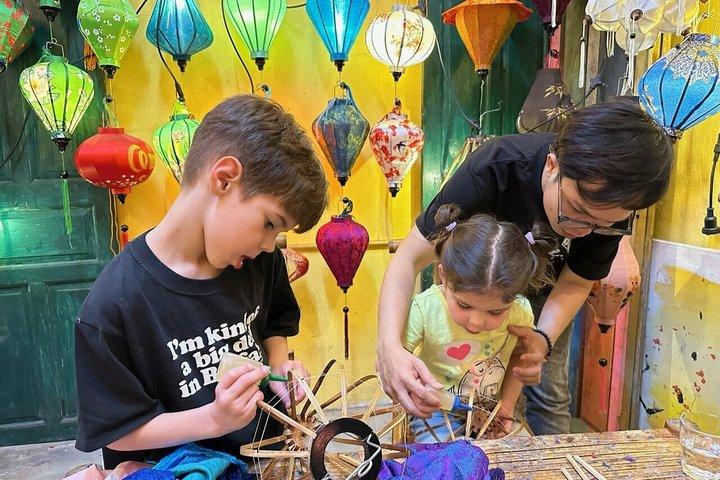 Hoi An Lantern Making Class with Hoai River Boat Ride