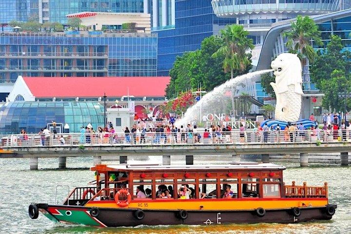 シンガポール川クルーズ ガーデンズ＆スペクトラライトショー ツアー