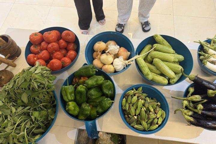 ギザの地元家族と一緒にエジプト料理を料理しよう