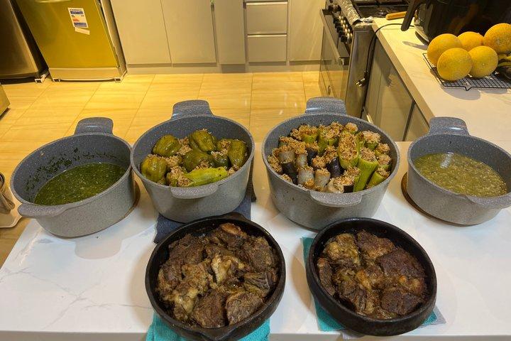 ギザの地元家族と一緒にエジプト料理を料理しよう