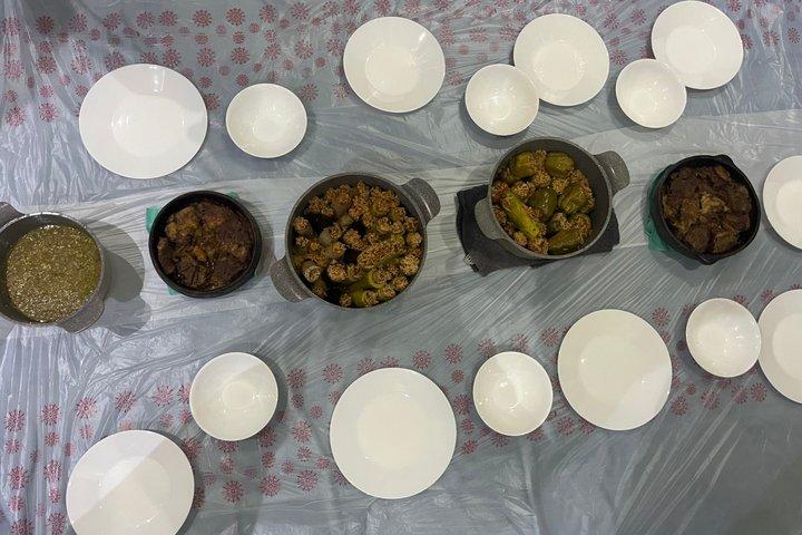 ギザの地元家族と一緒にエジプト料理を料理しよう