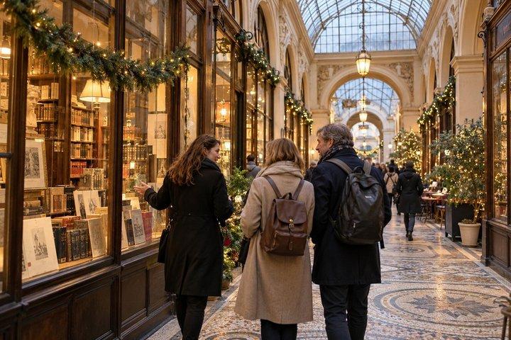 マレ地区のクリスマスマジック プライベートツアー コーヒーとケーキ パリ