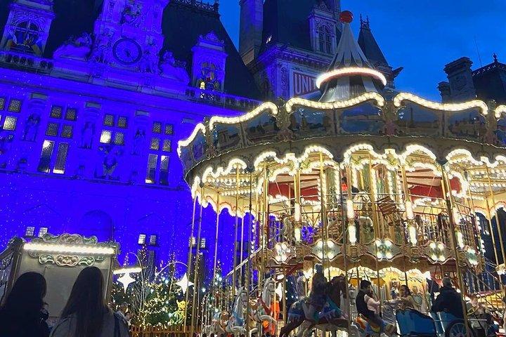 マレ地区のクリスマスマジック プライベートツアー コーヒーとケーキ パリ