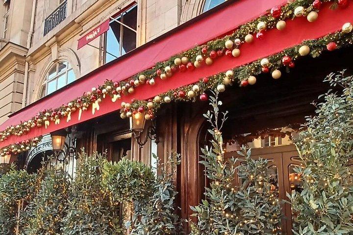 マレ地区のクリスマスマジック プライベートツアー コーヒーとケーキ パリ