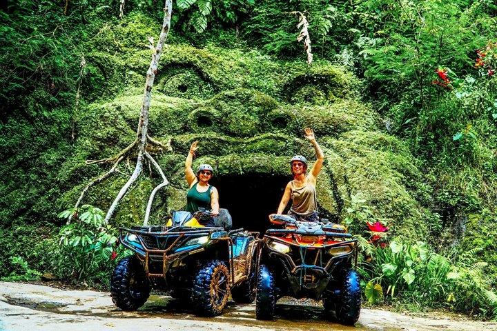 450CC ATVでゴリラ洞窟とクレティアの夕日へ