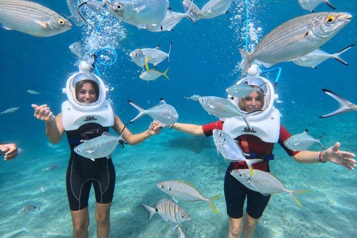テネリフェのシートレック水中散歩-水泳不要
