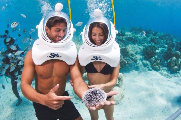 テネリフェのシートレック水中散歩-水泳不要