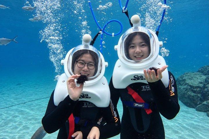 テネリフェのシートレック水中散歩-水泳不要