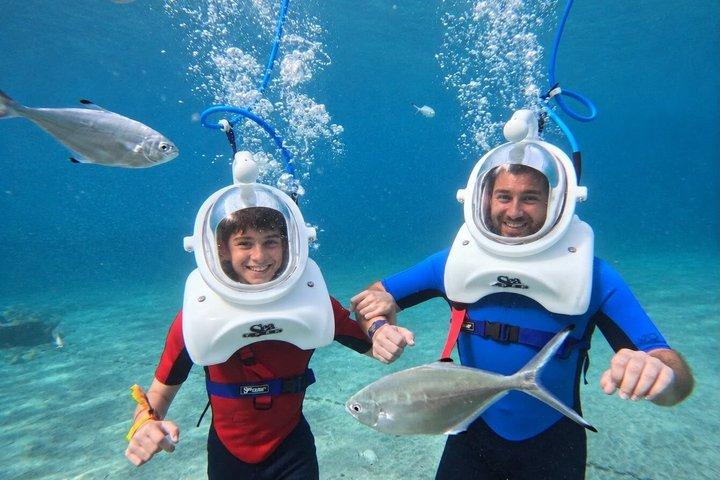 テネリフェのシートレック水中散歩-水泳不要