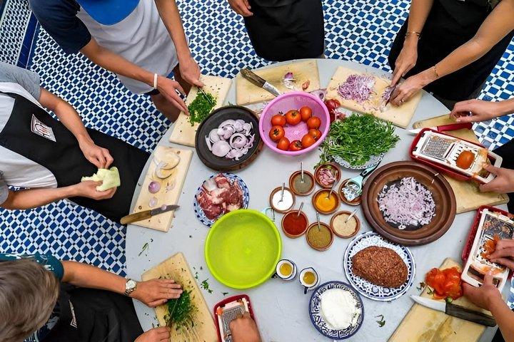 Moroccan Cooking Class and Lunch in a Traditional Riad