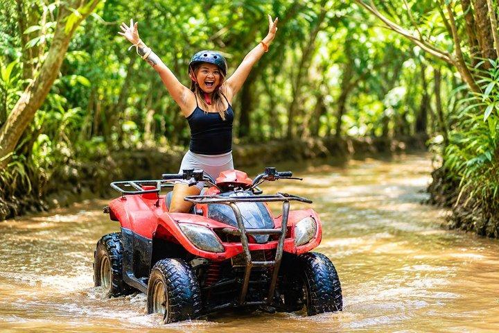 ゴリラ洞窟ATV＆アユン川ラフティング：オールインクルシブアドベンチャー
