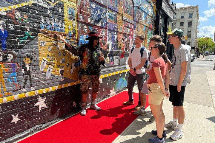 Harlem:history and culture with meeting of a local artist