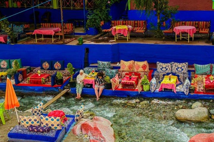 Ourika Waterfalls, Atlas Mountains, Guide & River Lunch