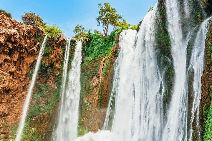 Marrakech: Ouzoud Waterfalls Guided Day Trip with Boat Ride