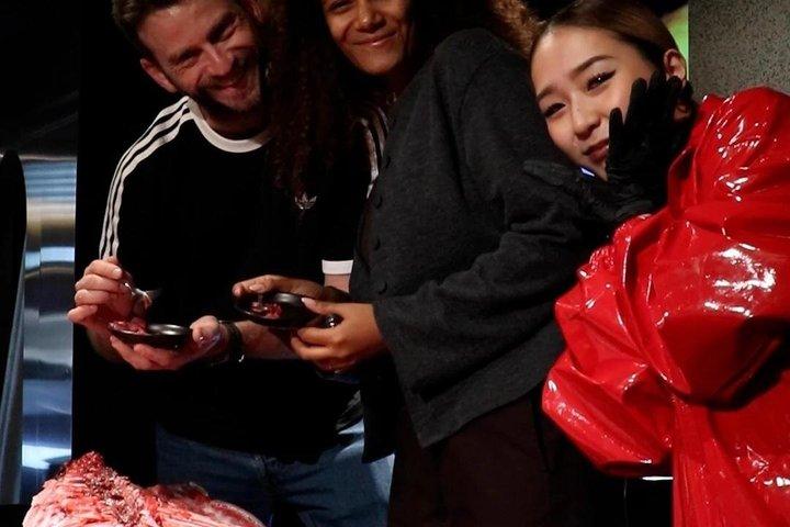 東京：無制限寿司＆ドリンク付きマグロカットショー
