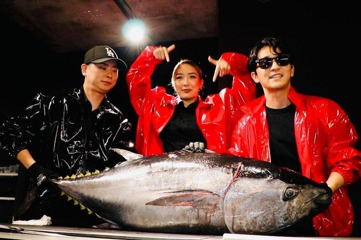 東京：無制限寿司＆ドリンク付きマグロカットショー